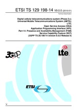 Standard ETSI TS 129198-14-V9.0.0 26.1.2010 preview