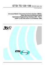 Standard ETSI TS 129198-V3.3.0 31.3.2001 preview
