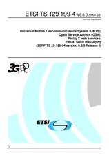 Standard ETSI TS 129199-4-V6.8.0 30.6.2007 preview