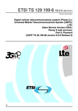 Standard ETSI TS 129199-6-V9.0.0 25.1.2010 preview