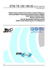 WITHDRAWN ETSI TS 129199-20-V7.0.0 28.3.2007 preview