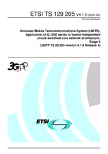 Standard ETSI TS 129205-V4.1.0 6.8.2001 preview