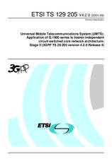 Standard ETSI TS 129205-V4.2.0 30.9.2001 preview