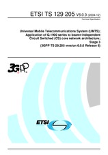 Standard ETSI TS 129205-V6.0.0 31.12.2004 preview