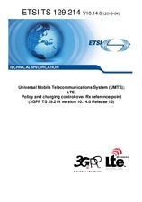 Standard ETSI TS 129214-V10.14.0 9.4.2015 preview