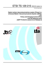 Standard ETSI TS 129215-V8.3.0 2.10.2009 preview