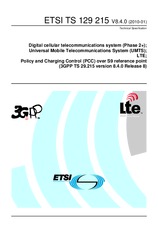 Standard ETSI TS 129215-V8.4.0 21.1.2010 preview