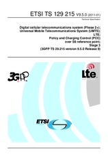 Standard ETSI TS 129215-V9.5.0 21.1.2011 preview