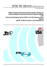 Standard ETSI TS 129215-V10.2.0 22.6.2011 preview