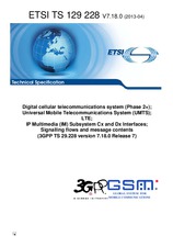 Standard ETSI TS 129228-V7.18.0 8.4.2013 preview