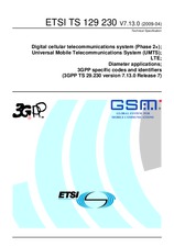 Standard ETSI TS 129230-V7.13.0 21.4.2009 preview
