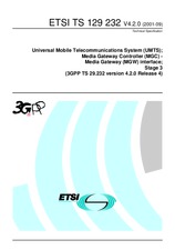 Standard ETSI TS 129232-V4.2.0 30.9.2001 preview