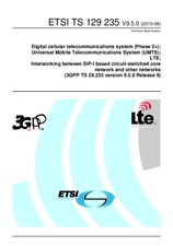 Standard ETSI TS 129235-V9.5.0 30.6.2010 preview