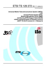 Standard ETSI TS 129272-V8.1.1 19.1.2009 preview
