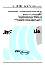Standard ETSI TS 129272-V8.5.0 26.1.2010 preview