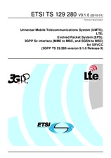Standard ETSI TS 129280-V9.1.0 27.1.2010 preview