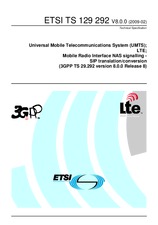 Standard ETSI TS 129292-V8.0.0 3.2.2009 preview