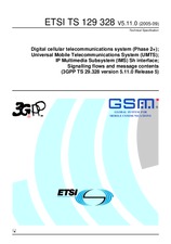 Standard ETSI TS 129328-V5.11.0 30.9.2005 preview