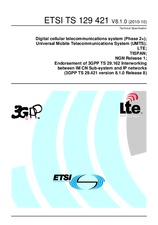 Standard ETSI TS 129421-V8.1.0 20.10.2010 preview