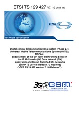 Standard ETSI TS 129427-V7.1.0 4.11.2011 preview