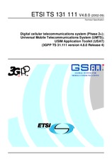 Standard ETSI TS 131111-V4.8.0 30.9.2002 preview