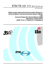 Standard ETSI TS 131111-V8.11.0 19.5.2011 preview