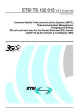 Standard ETSI TS 132015-V3.7.0 30.9.2001 preview