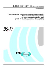 Standard ETSI TS 132104-V3.3.0 30.9.2000 preview