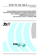 Standard ETSI TS 132106-3-V3.1.0 22.7.2000 preview