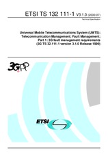 Standard ETSI TS 132111-1-V3.1.0 22.7.2000 preview