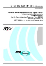 Standard ETSI TS 132111-3-V3.2.0 30.9.2000 preview