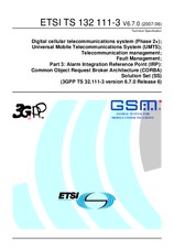 Standard ETSI TS 132111-3-V6.7.0 28.6.2007 preview