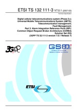 Standard ETSI TS 132111-3-V7.0.1 31.3.2007 preview