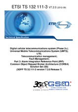 Standard ETSI TS 132111-3-V7.2.0 26.9.2012 preview