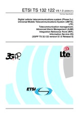 Standard ETSI TS 132122-V8.1.0 19.1.2009 preview