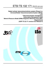 Standard ETSI TS 132171-V9.0.0 8.2.2010 preview