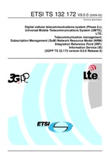 Standard ETSI TS 132172-V8.0.0 17.2.2009 preview