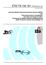 Standard ETSI TS 132181-V10.0.0 9.5.2011 preview