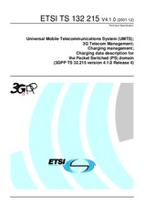 Standard ETSI TS 132215-V4.1.0 31.12.2001 preview