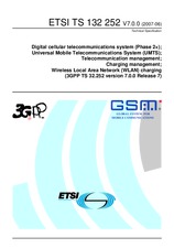 Standard ETSI TS 132252-V7.0.0 30.6.2007 preview