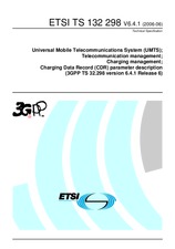 Standard ETSI TS 132298-V6.4.1 30.6.2006 preview