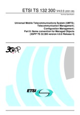 Standard ETSI TS 132300-V4.0.0 30.7.2001 preview