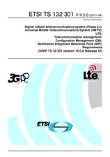 Standard ETSI TS 132301-V10.0.0 15.4.2011 preview