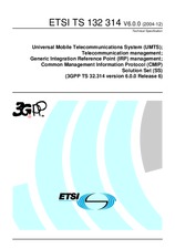 Standard ETSI TS 132314-V6.0.0 31.12.2004 preview