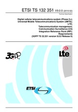 Standard ETSI TS 132351-V9.0.0 8.2.2010 preview