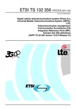 Standard ETSI TS 132356-V10.0.0 9.5.2011 preview