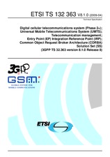 Standard ETSI TS 132363-V8.1.0 9.4.2009 preview