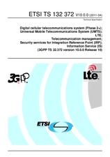 Standard ETSI TS 132372-V10.0.0 27.4.2011 preview