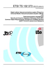 Standard ETSI TS 132373-V8.0.0 28.1.2009 preview