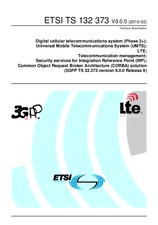 Standard ETSI TS 132373-V9.0.0 8.2.2010 preview